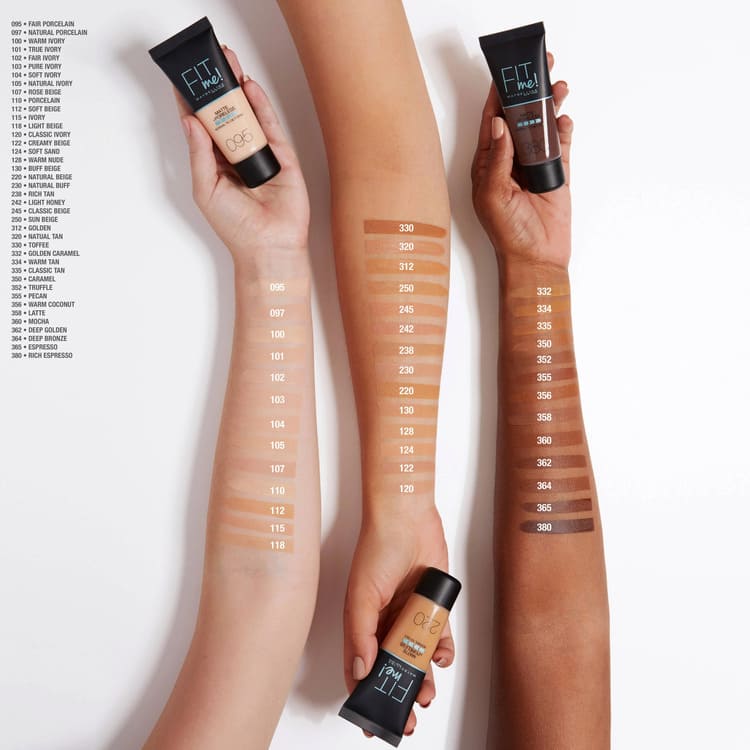 Maybelline Fit Me Matte + Poreless Foundation 30ml - 