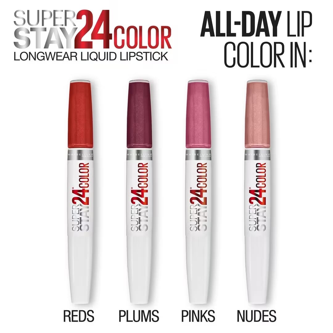 Maybelline SuperStay 24 Color 2-Step Liquid Lipstick