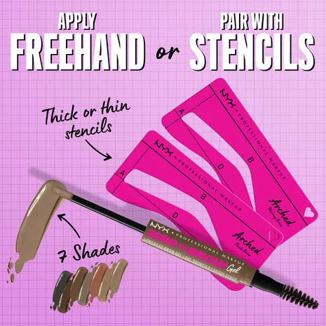 NYX Zero To Brow Longwear Eyebrow Gel