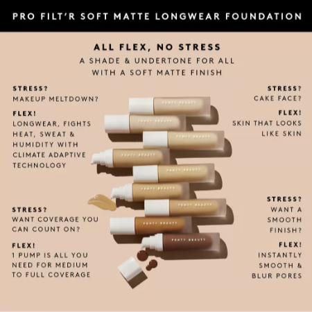 Soft matte longwear store foundation