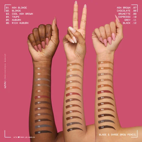 NYX Blade & Shade Nano Brow Pencil