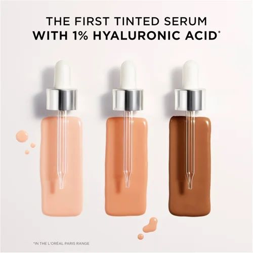 L'Oreal Paris True Match Nude Plumping Tinted Serum 1% Hyaluronic Acid