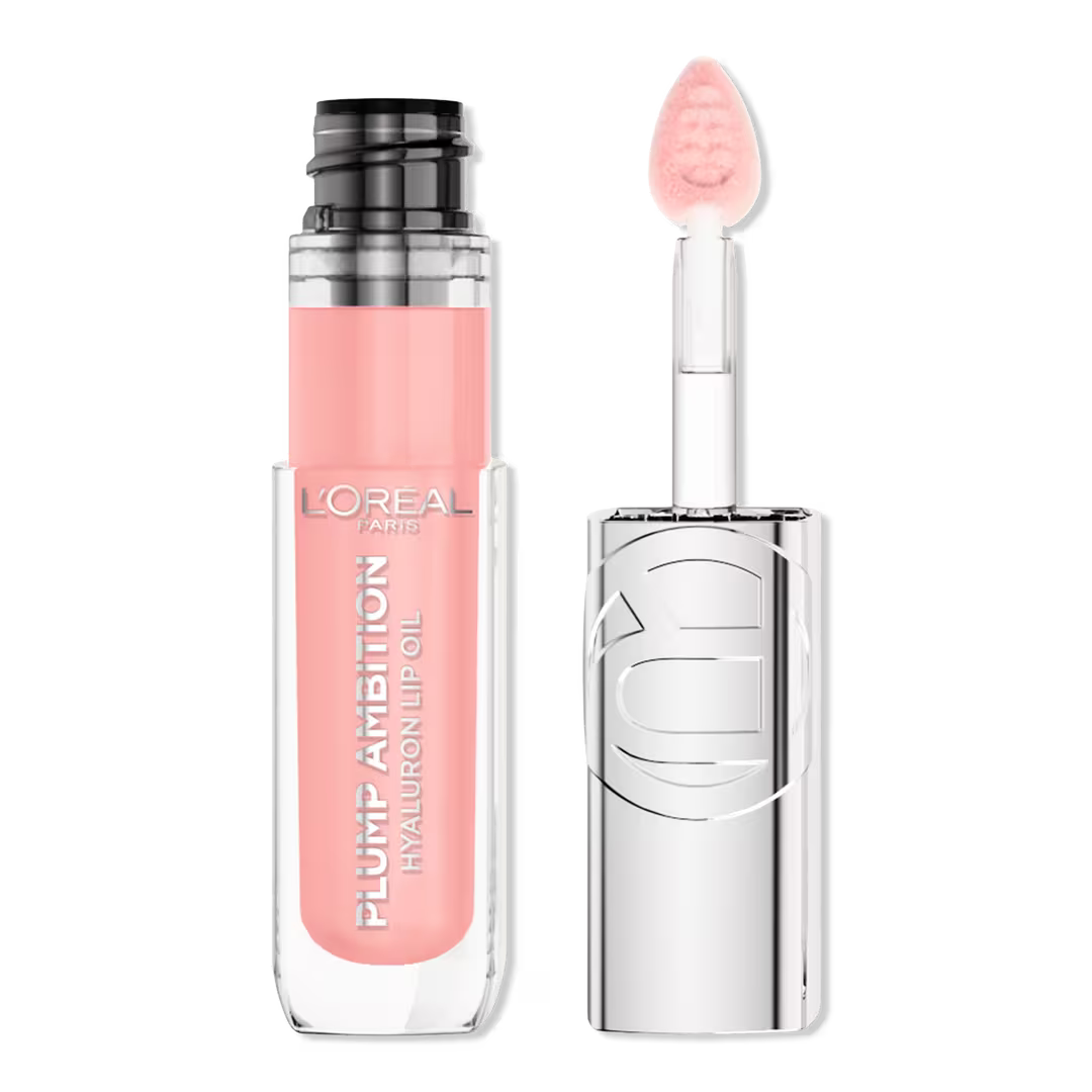 L'Oreal Paris Plump Ambition Hyaluron Lip Oil 24HR Care - Milky Nu 201