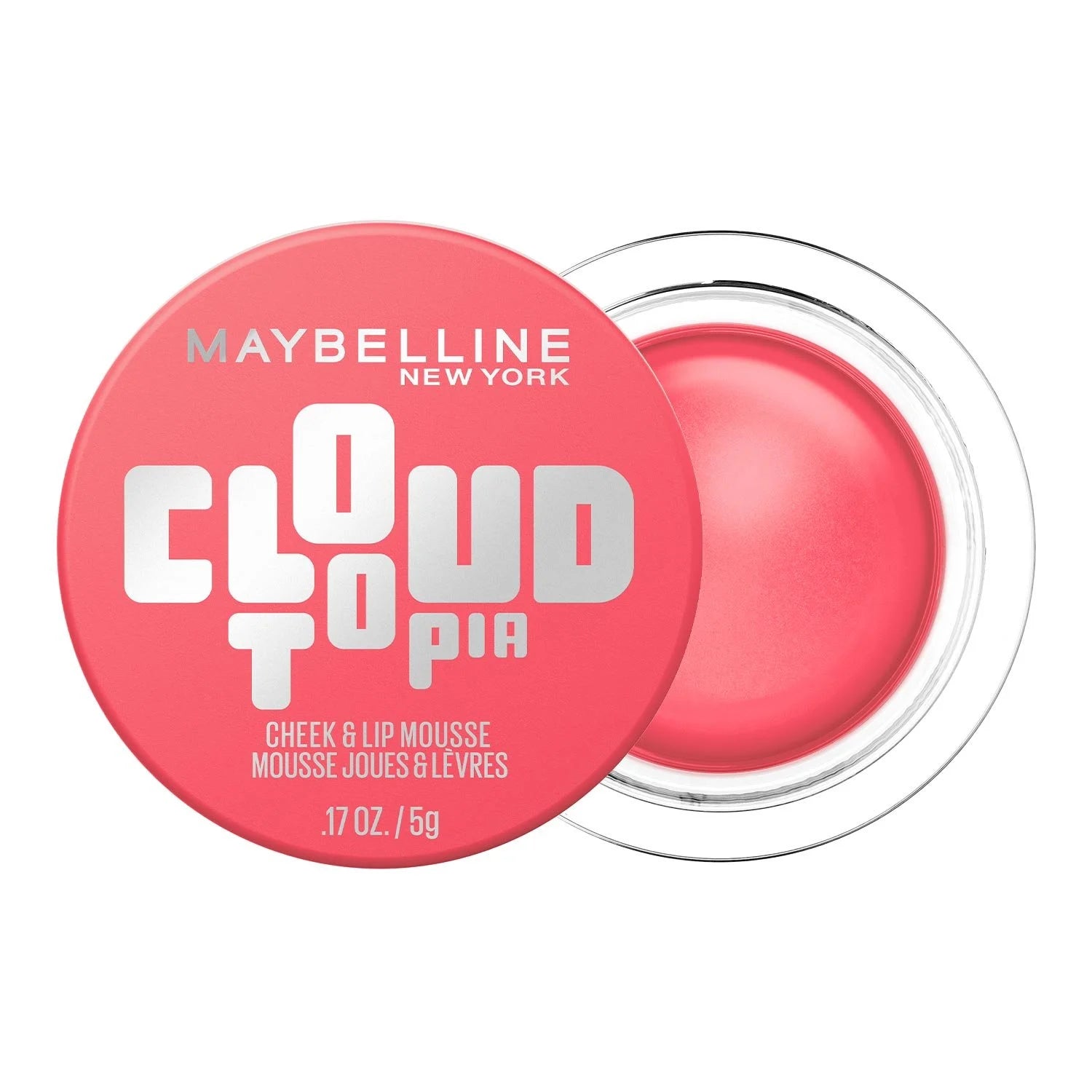Maybelline Cloudtopia Cheek & Lip Mousse Blush - Moonlit_Rose