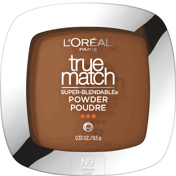 L'Oreal Paris True Match Super-Blendable Powder Foundation - N9_Medium_Deep