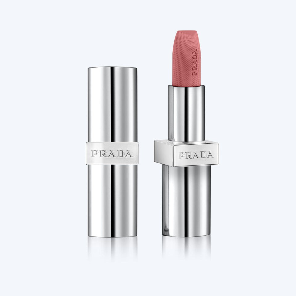 Prada Monochrome Soft Matte Lipstick - P158_Meranti