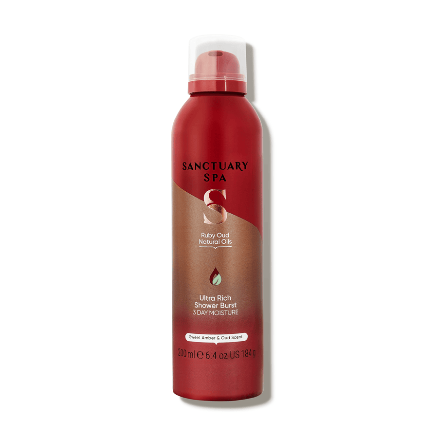 Sanctuary Spa Ruby Oud Natural Oils Ultra Rich Shower Burst 200ml