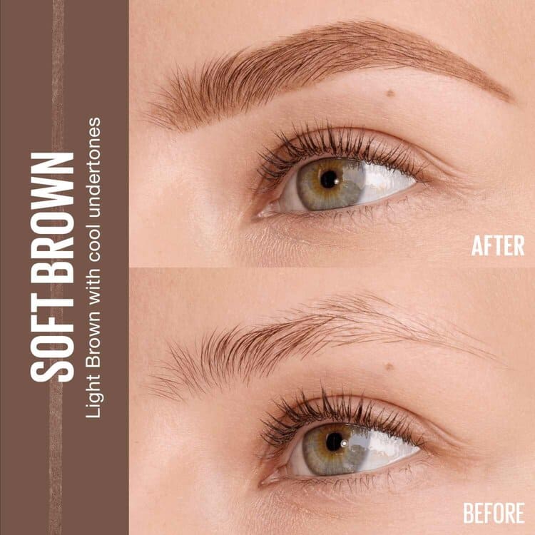 Maybelline BROW ULTRA SLIM Micro-definer pencil - Soft Brown