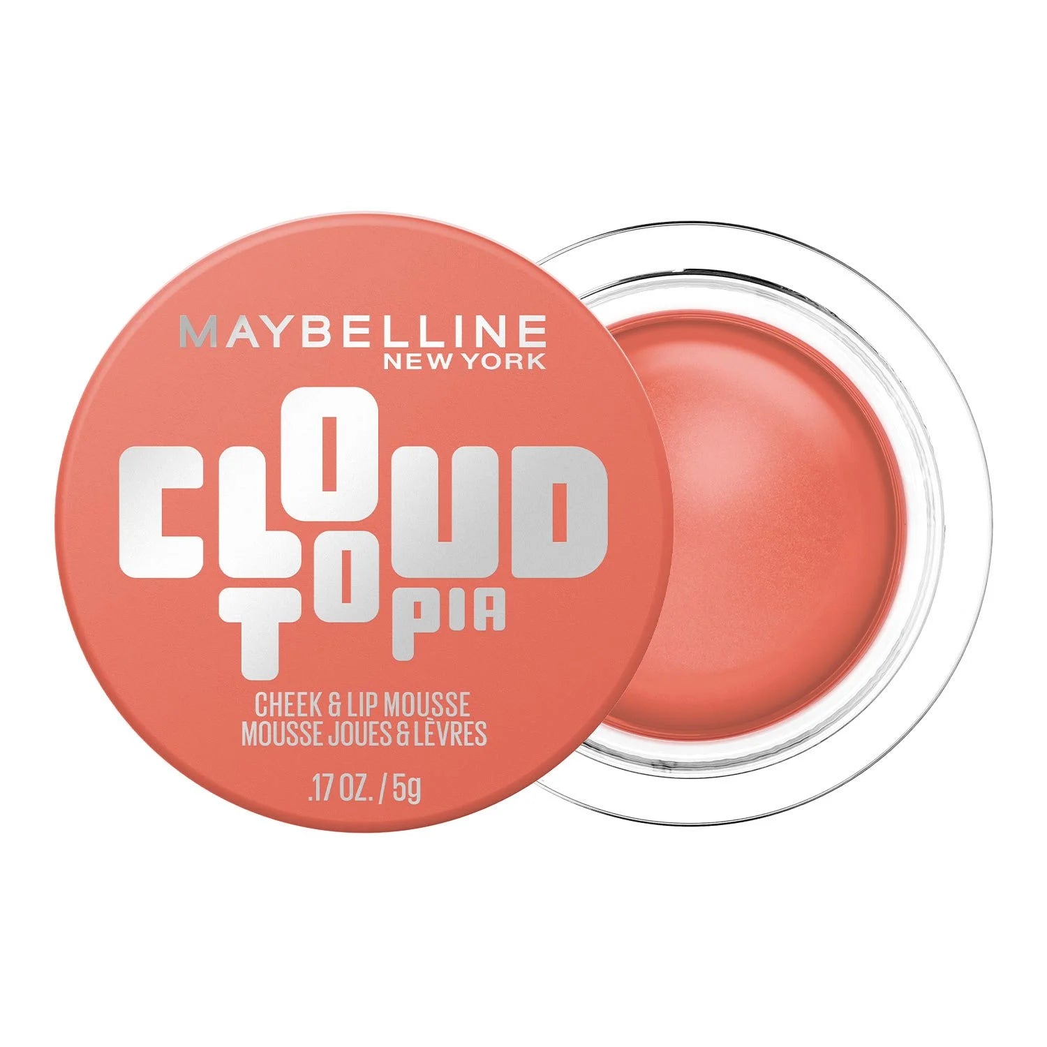 Maybelline Cloudtopia Cheek & Lip Mousse Blush - Solar_Serenity