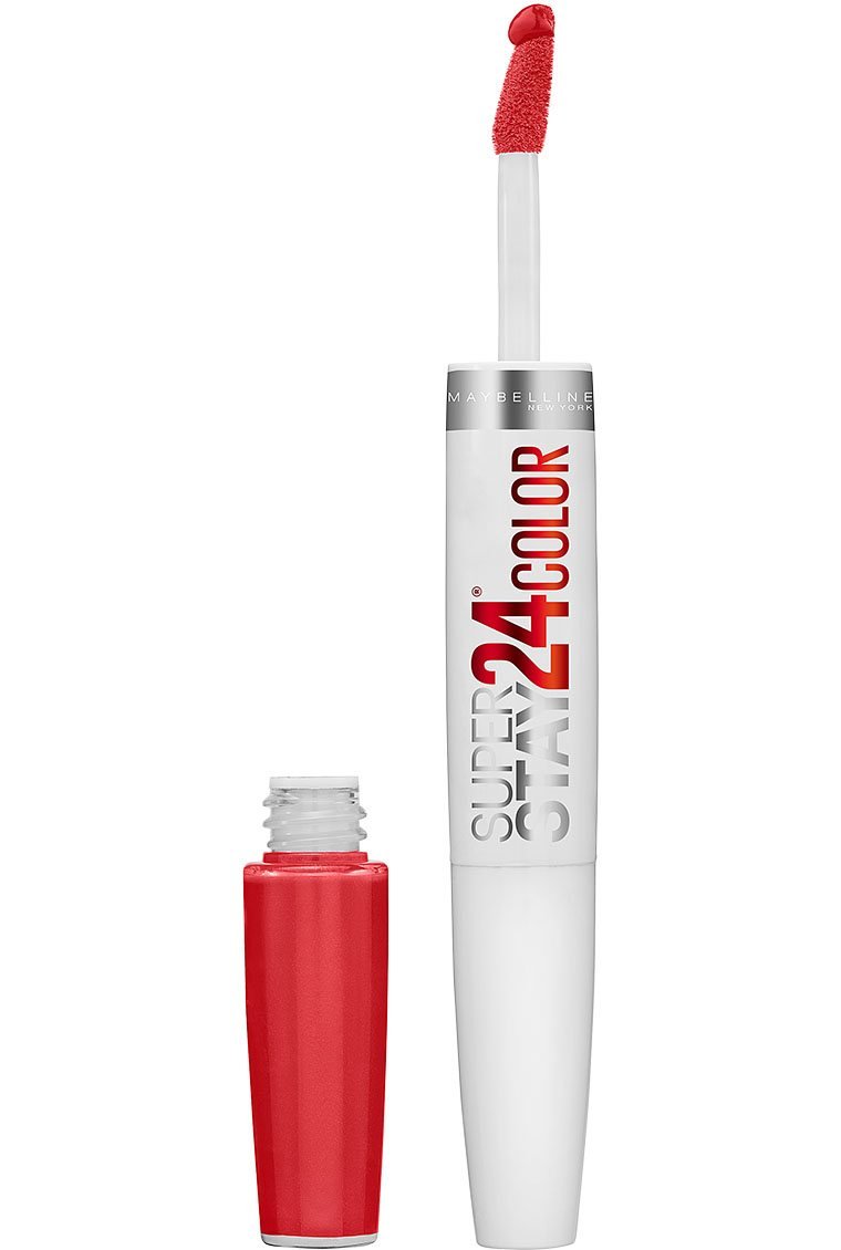 Maybelline SuperStay 24 Color 2-Step Liquid Lipstick - Steady_Red-Y