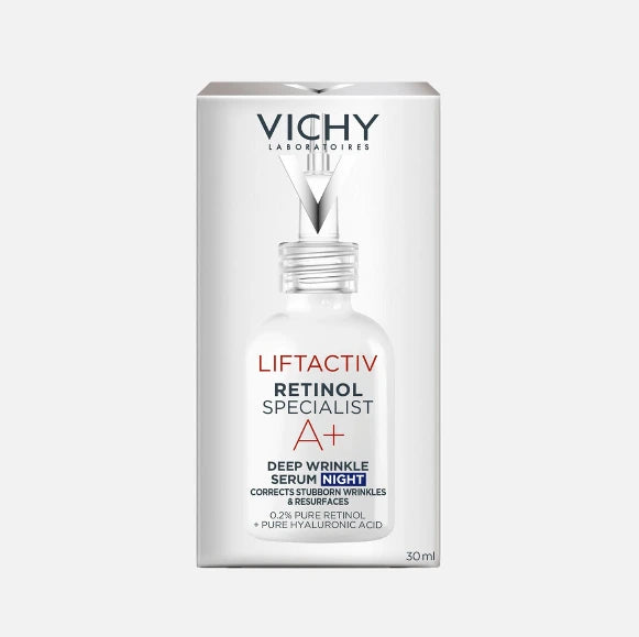 Vichy Liftactiv - Deep Wrinkles Serum with 0.2% Pure Retinol 30ml New Look.