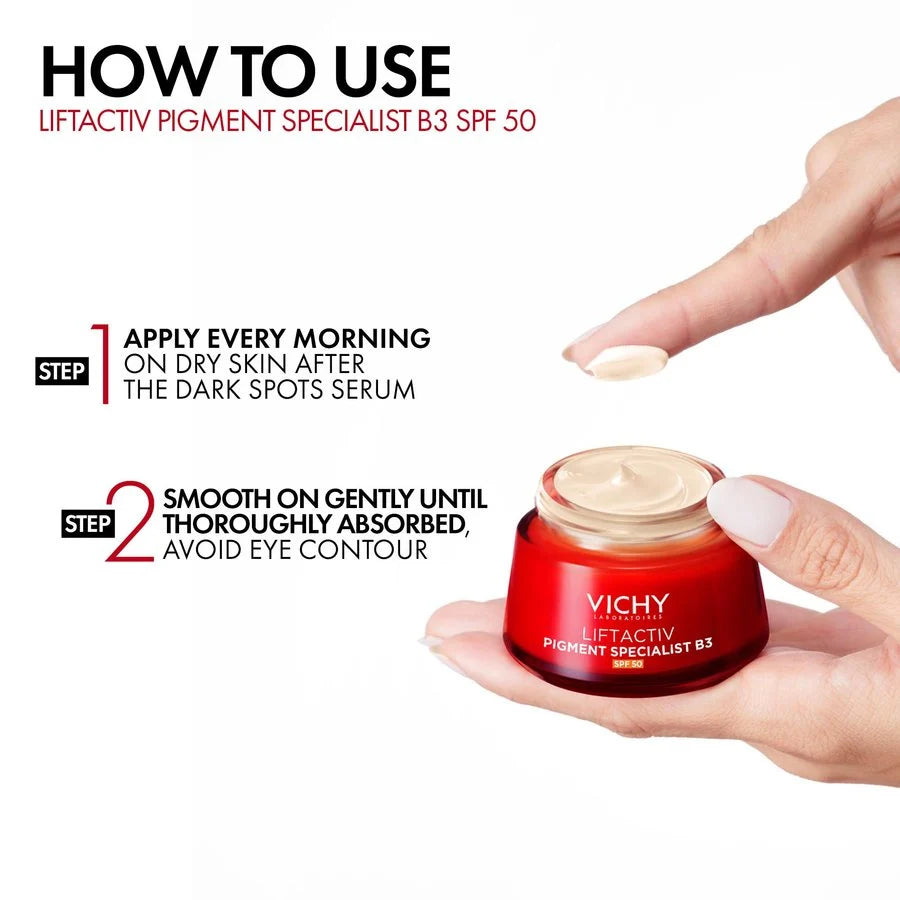 Vichy Liftactiv B3 Anti-Dark Spots 48-Hour Face Cream with SPF50 50ml Day Cream New Look 4
