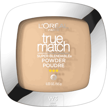 L'Oreal Paris True Match Super-Blendable Powder Foundation - W3_Light_Medium