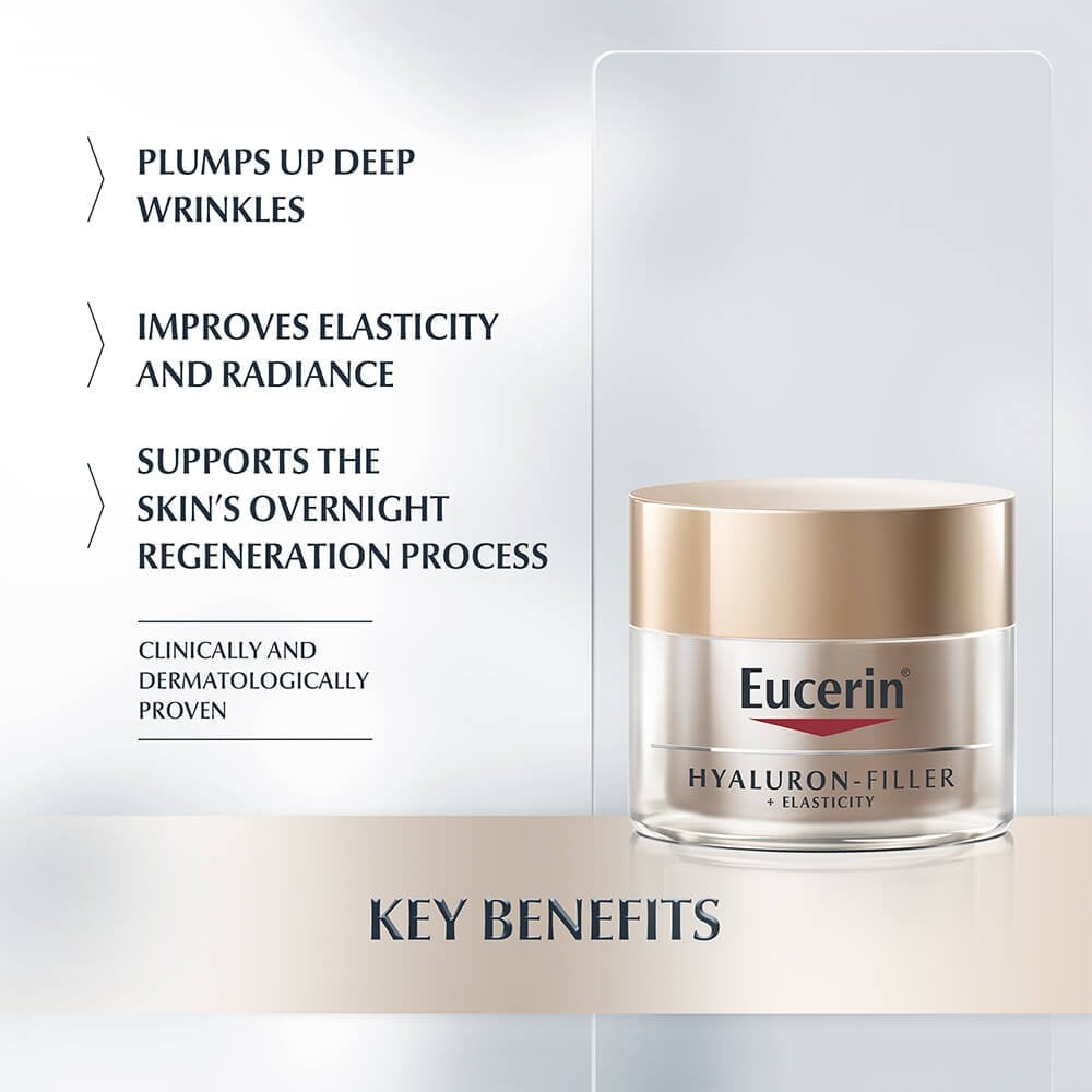 Eucerin Hyaluron Filler + Elasticity Anti-Ageing Night Cream