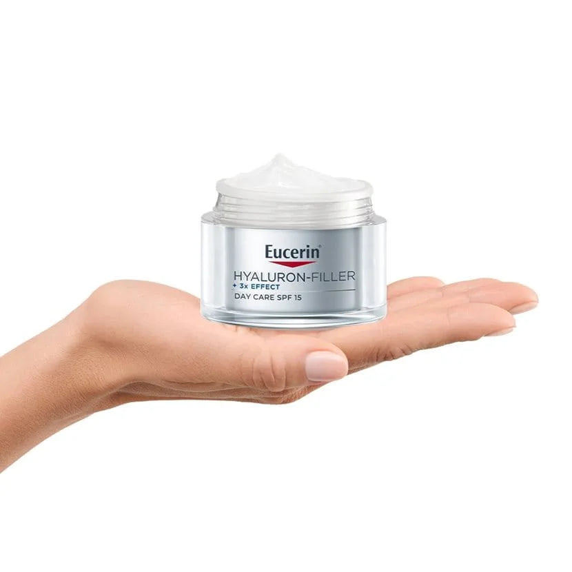 Eucerin Hyaluron-Filler +3x Effect Day Care SPF 15 for Dry skin