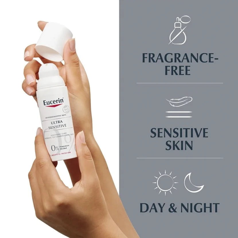 Eucerin UltraSensitive Soothing Care - Normal to Combination Skin 50ml