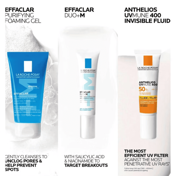 La Roche-Posay Effaclar Breakout Control 3-Step Trial Kit