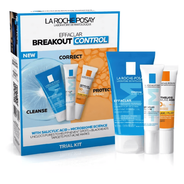 La Roche-Posay Effaclar Breakout Control 3-Step Trial Kit