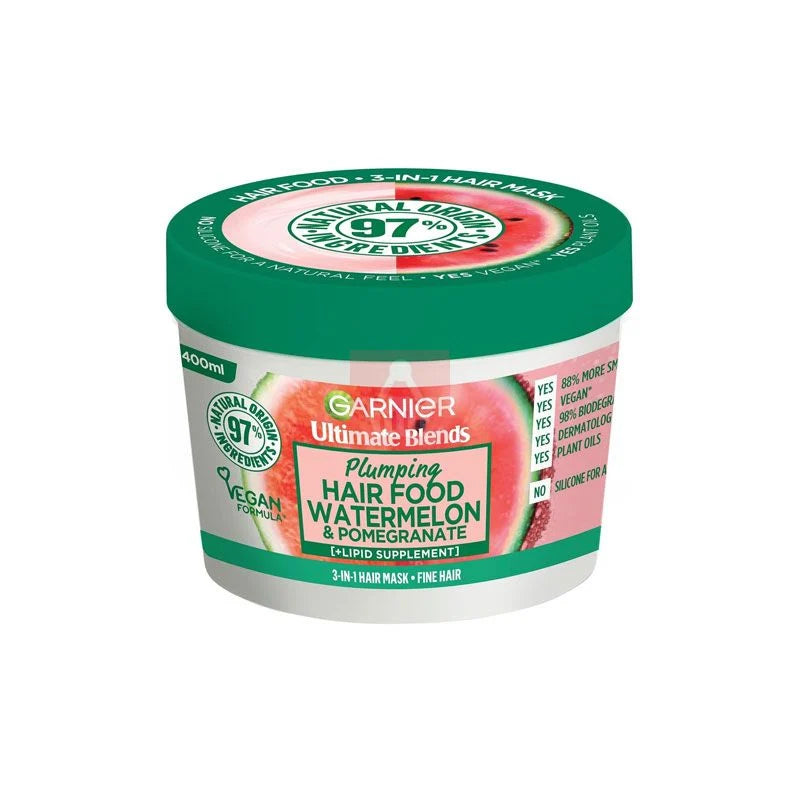 Garnier Ultimate Blends Plumping Hair Food Watermelon Mask