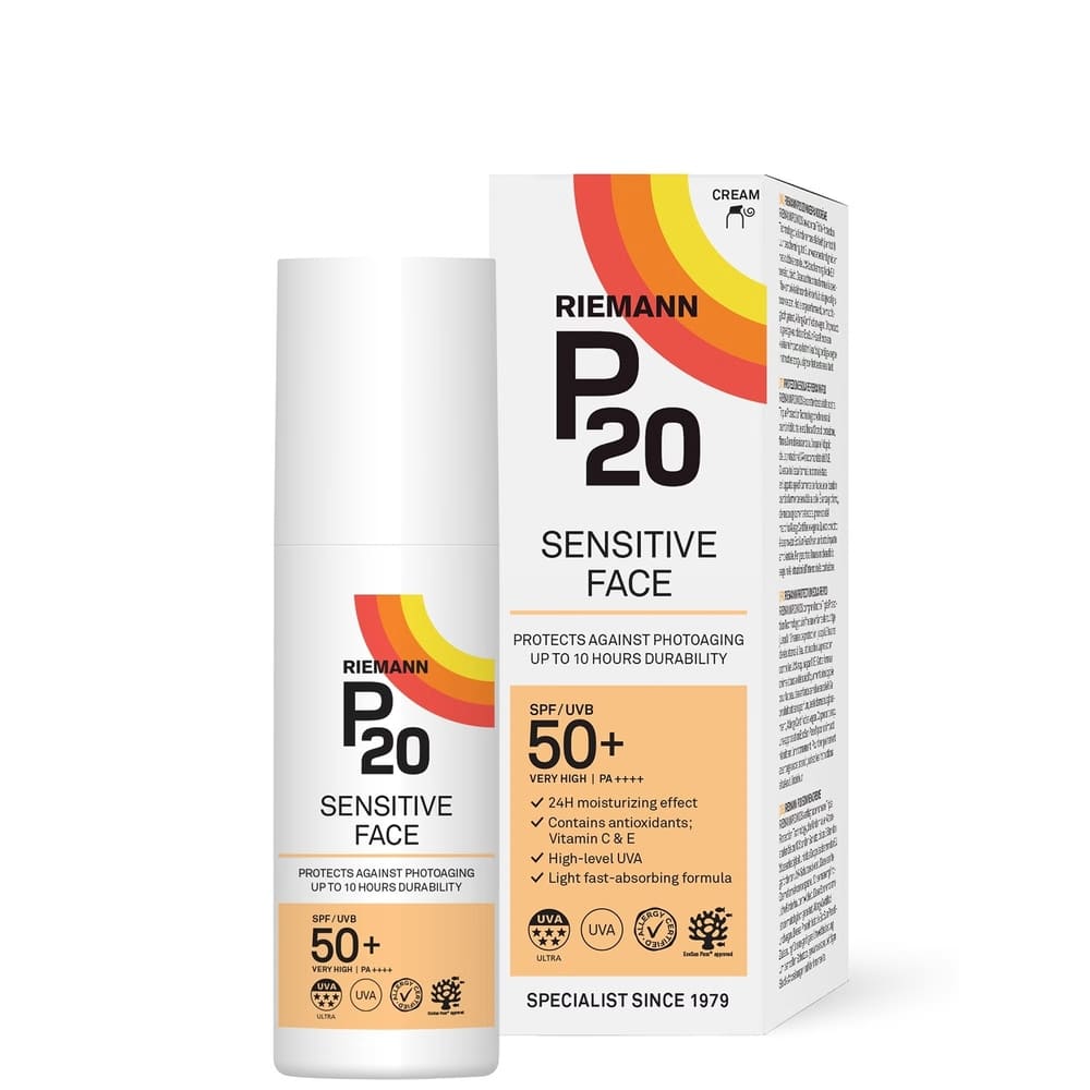 Riemann P20 Sensitive Face SPF50+ Suncream 50g