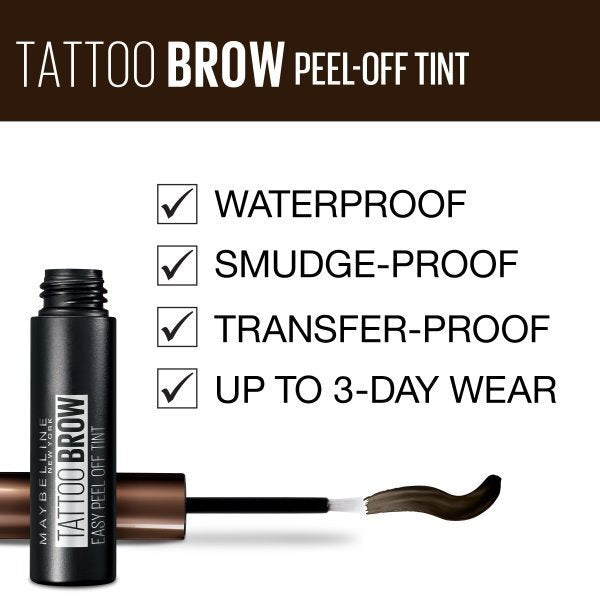 MAYBELLINE Tattoo Gel Eyebrow Tint Peel Off