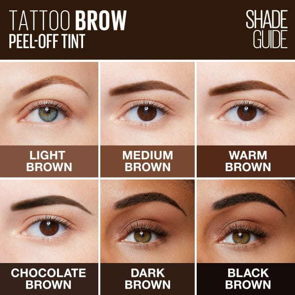 MAYBELLINE Tattoo Gel Eyebrow Tint Peel Off
