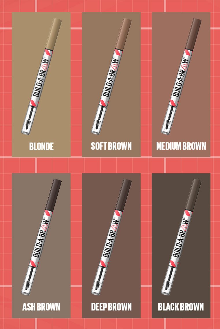 Maybelline Build-A-Brow 2-in-1 Brow Pen and Sealing Gel Eye Makeup