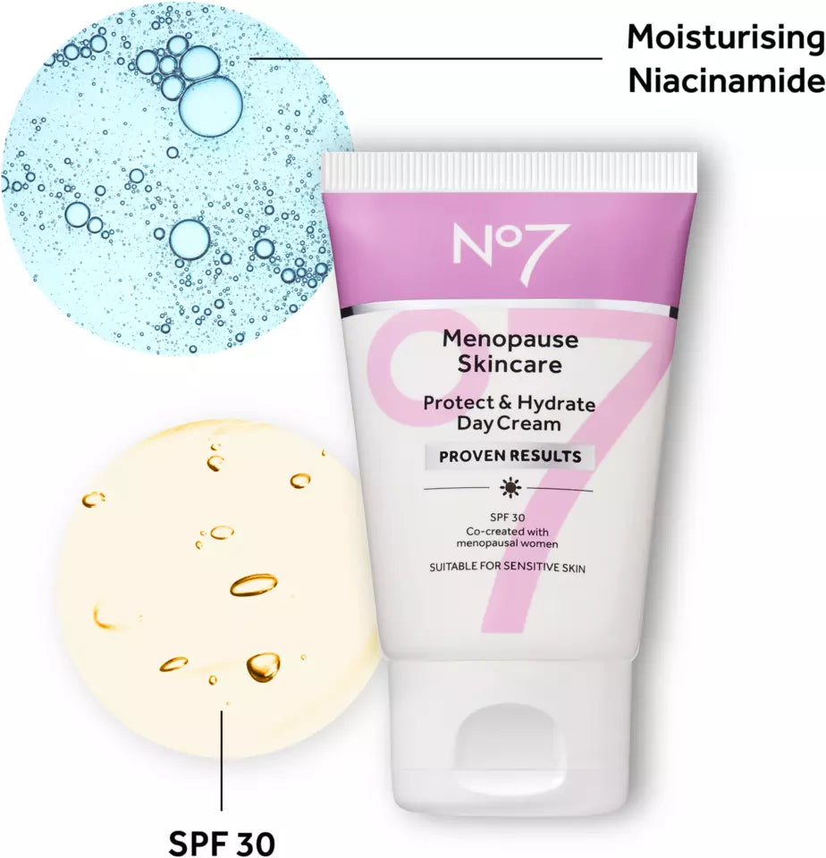 No7 Menopause Protect and Hydrate SPF30 Day Cream 50ml