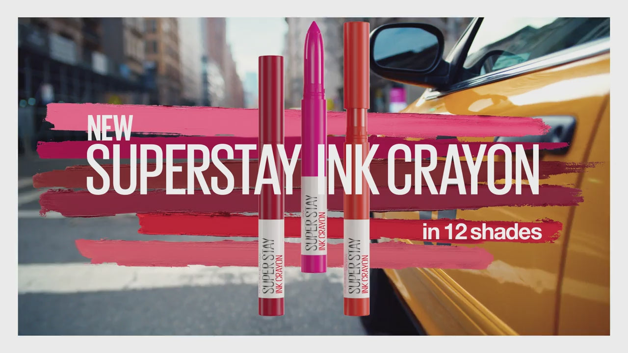 MAYBELLINE Superstay Ink Crayon Lipstick