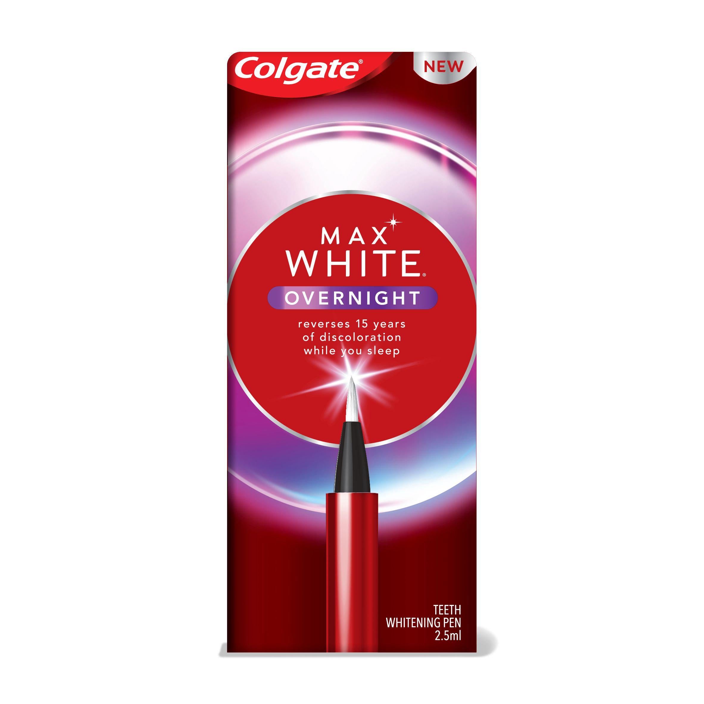 Colgate Max White Overnight Teeth Whitening Pen 2.5ml